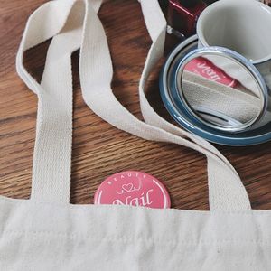 거울 버튼(손거울) mirror button