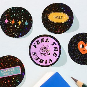 소량스파클스티커(도무송)