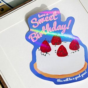 소량레인보우스티커(도무송)