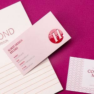 투명엠보싱 명함