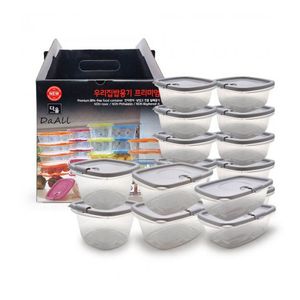 [1박스 16개]우리집밥용기 프리미엄 16종 32P