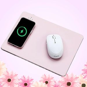 헬프맨 3색 파스텔 고속무선충전 마우스패드 (100개 + 실크 1도 인쇄포함)